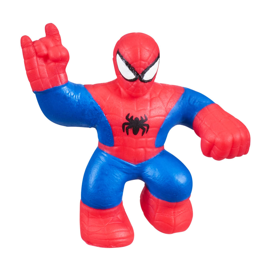 Heroes of Goo Jit Zu Marvel Mega Mini 6 Pack - Superhero Toys, Squishy, Stretchy, Gooey Mini Heroes - Ironman, Spider-Man, Captain America, Miles Morales, Hulk and Black Panther