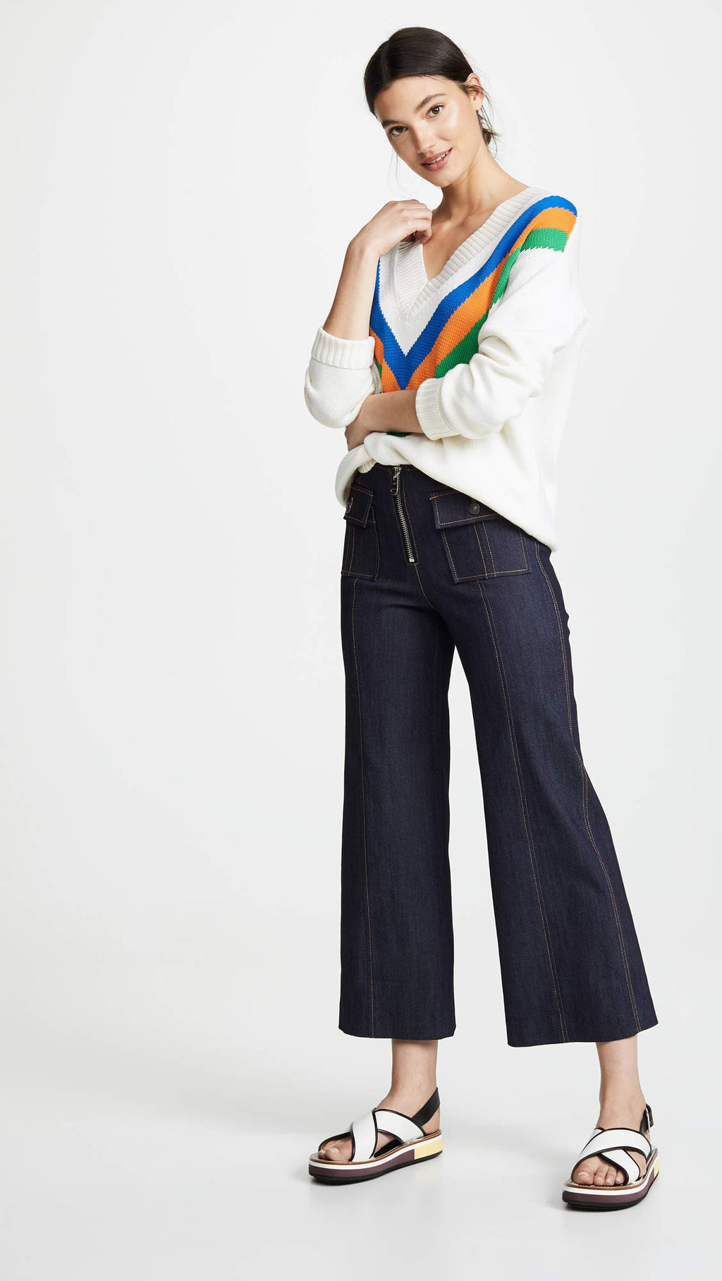 Cinq à Sept Women's Azure Pant, Indigo, 6