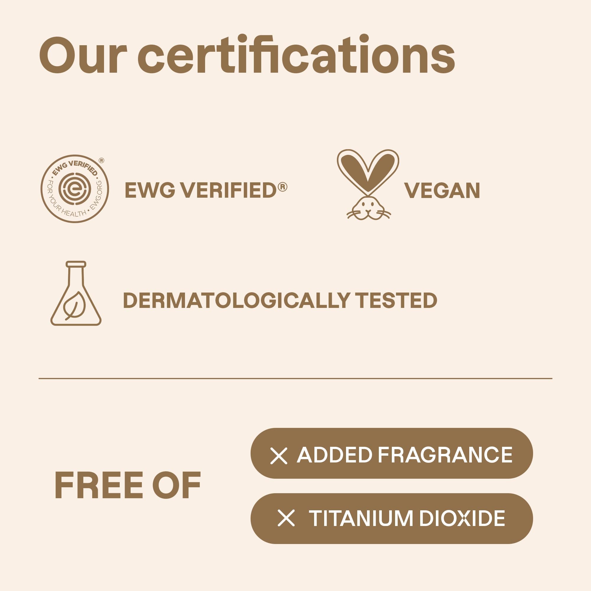 ATTITUDE Oceanly Light Coverage Face Tinted Oil Stick, EWG Verified, Titanium Dioxide-Free, Vegan & Cruelty-Free Tinted Moisturizer, Plastic-Free, Dune, 0.42 Ounces