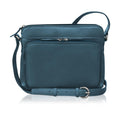 ili New York Genuine Leather Crossbody Bags for Women - Premium RFID Blocking Shoulder Bag Organizer with Adjustable Strap