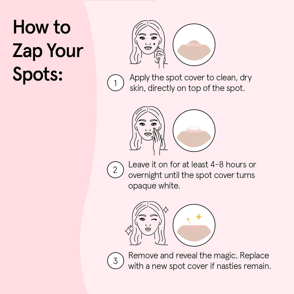 grace & stella Award Winning Pore Strip - Pimple Patches for Face - Heart Hydrocolloid Zit Stickers that Help Soothe & Conceal Breakouts - Cute Patches - Dermatologist-Tested Vegan (Heart, 36 Count)