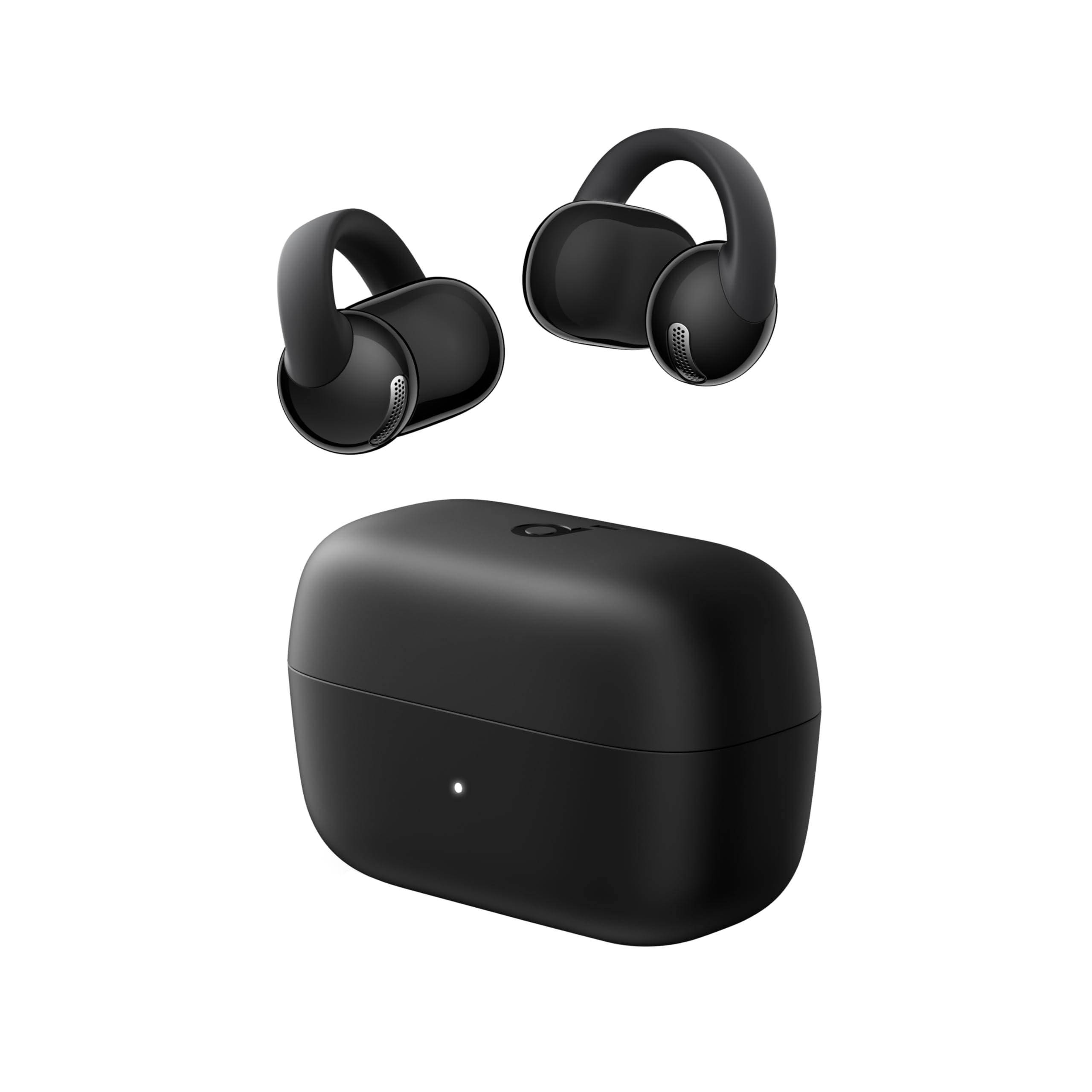 Soundcore C50i Open Ear Earbuds, Clip-On Headphones Over Ear for Running Workout, 12mm Drivers Powerful Bass, 28H Playtime IP55 Waterproof, Bluetooth 6.0 Hi-Res, FlexiClip Design by Anker