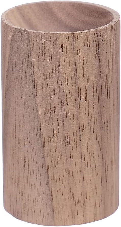 Brown Walnut Wood Essential Oil Diffuser,Wooden Aromatherapy Round Office Home Car Diffuser,Small Wooden Diffuser for Essential Oils Aromatherapy Diffusers Health and Household Interior Accessories