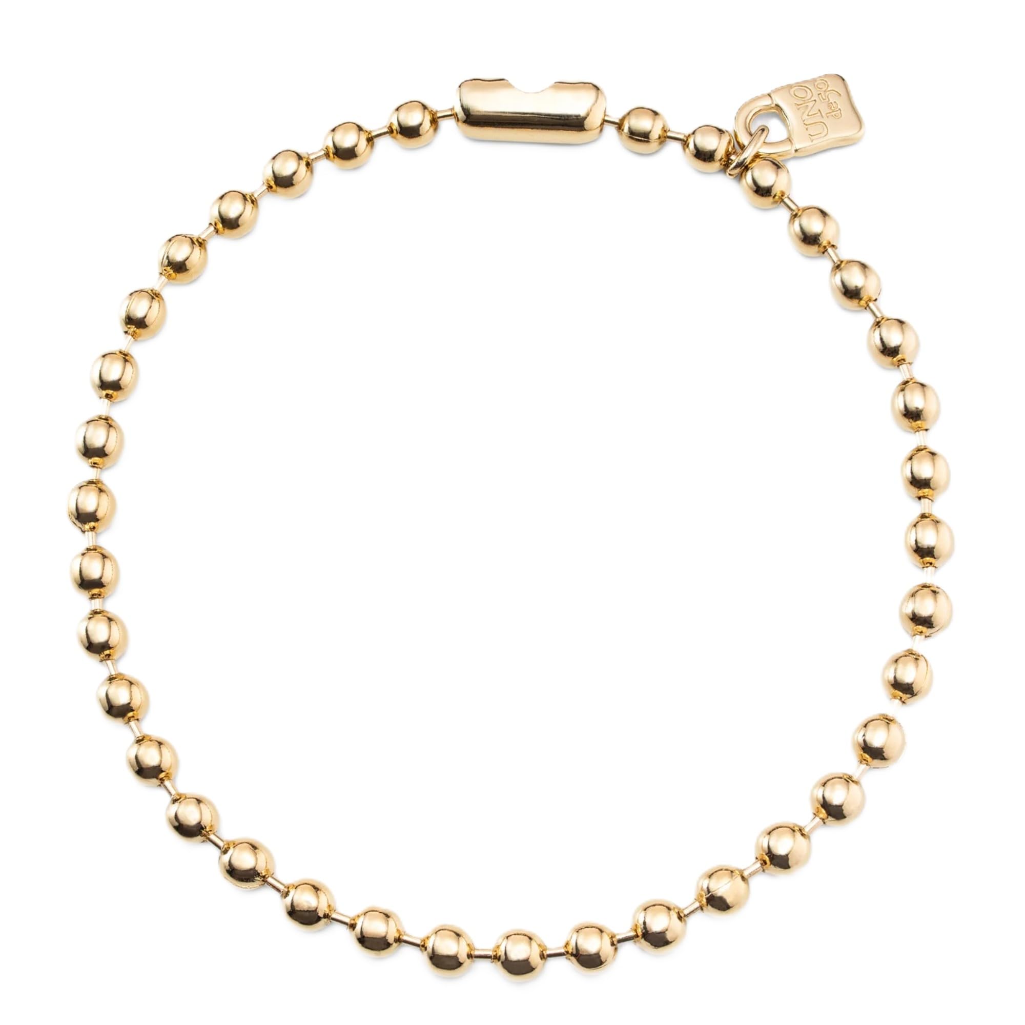 Uno de 50 SNOWFLAKE Necklace, Men and Women, 18K Gold-Plated