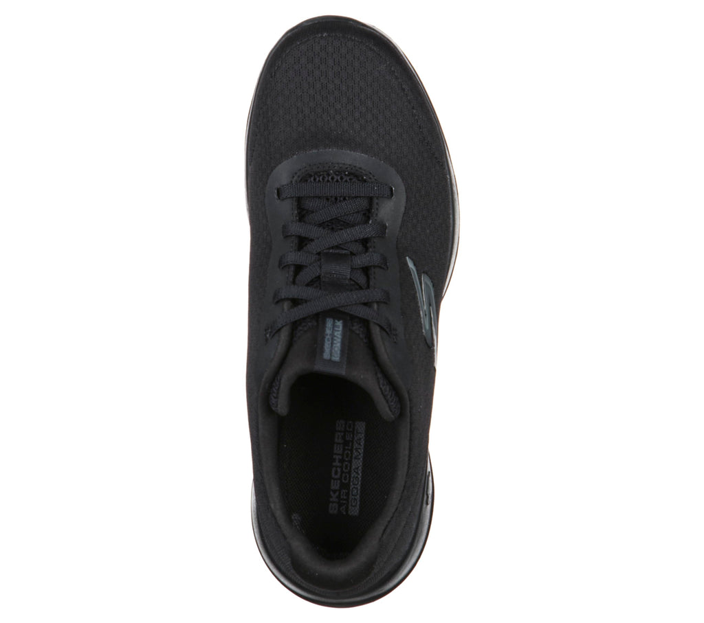 Skechers womens GO WALK JOY - ECSTATIC Black 7 US