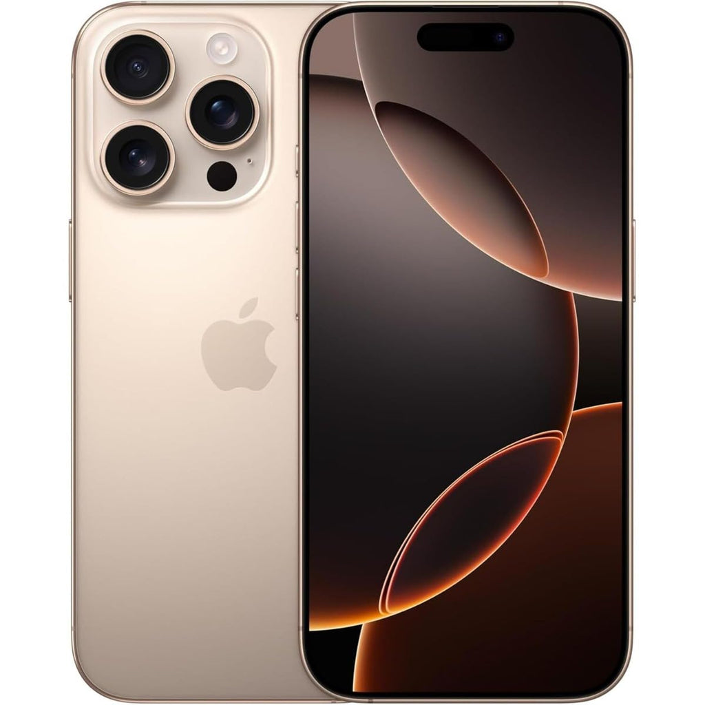 Apple iPhone 16 Pro Max, 256GB, US Version, Desert Titanium - Verizon (Renewed)