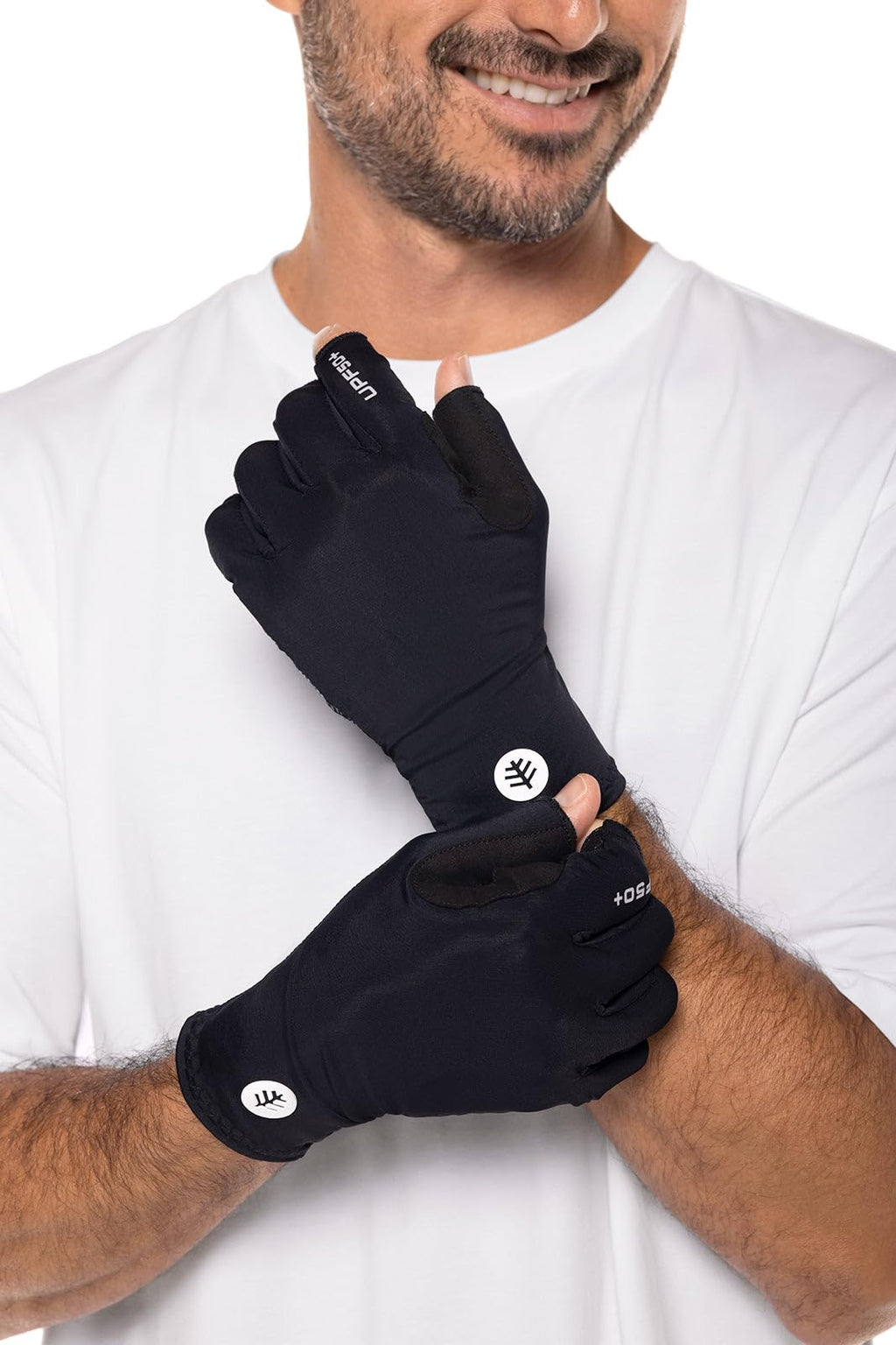 Coolibar Multi-Sport Gloves - UPF 50+ Sun Protection - MaxShield in Black