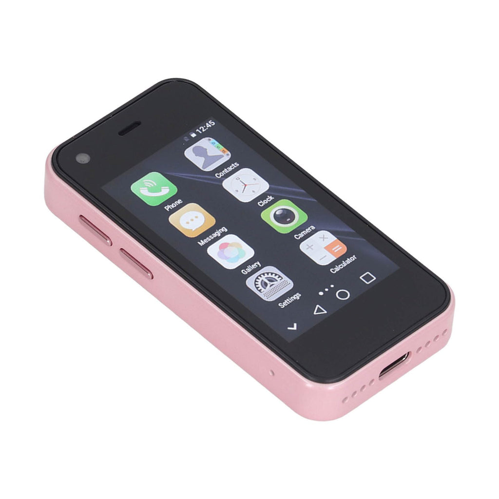 Sudroid Mini Smartphone, World's Smallest Cell Phone, 2.5 Inch, Quad Core, 1GB 8GB, 5MP Dual SIM, HD Unlocked 3G Mobile Phone with Protective Shell ()