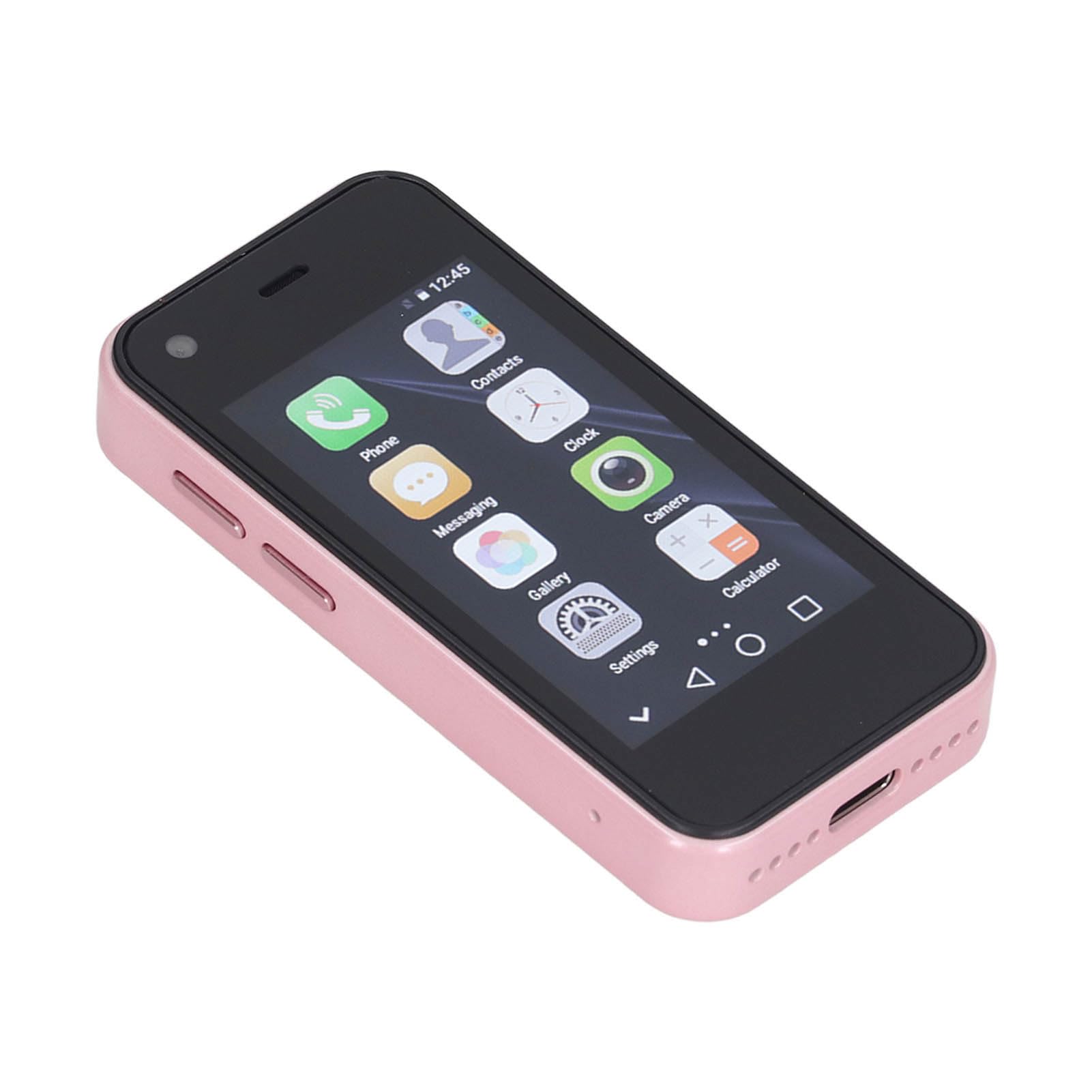 Sudroid Mini Smartphone, World's Smallest Cell Phone, 2.5 Inch, Quad Core, 1GB 8GB, 5MP Dual SIM, HD Unlocked 3G Mobile Phone with Protective Shell ()