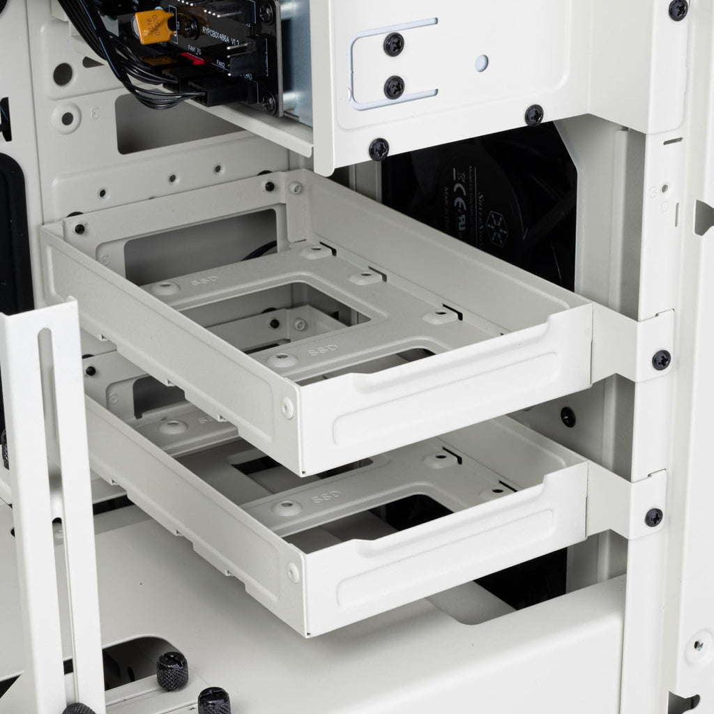 Silverstone Technology FLP02W Retro-Inspired Tower Chassis with high-Performance Cooling and Expansion Support, SST-FLP02W