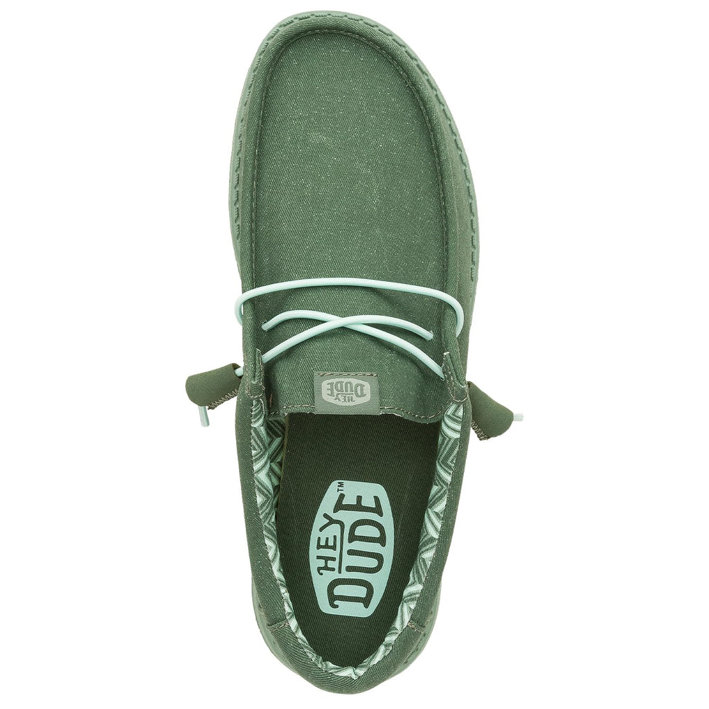 Wally Stretch Canvas - Duck Green/Iceberg Green