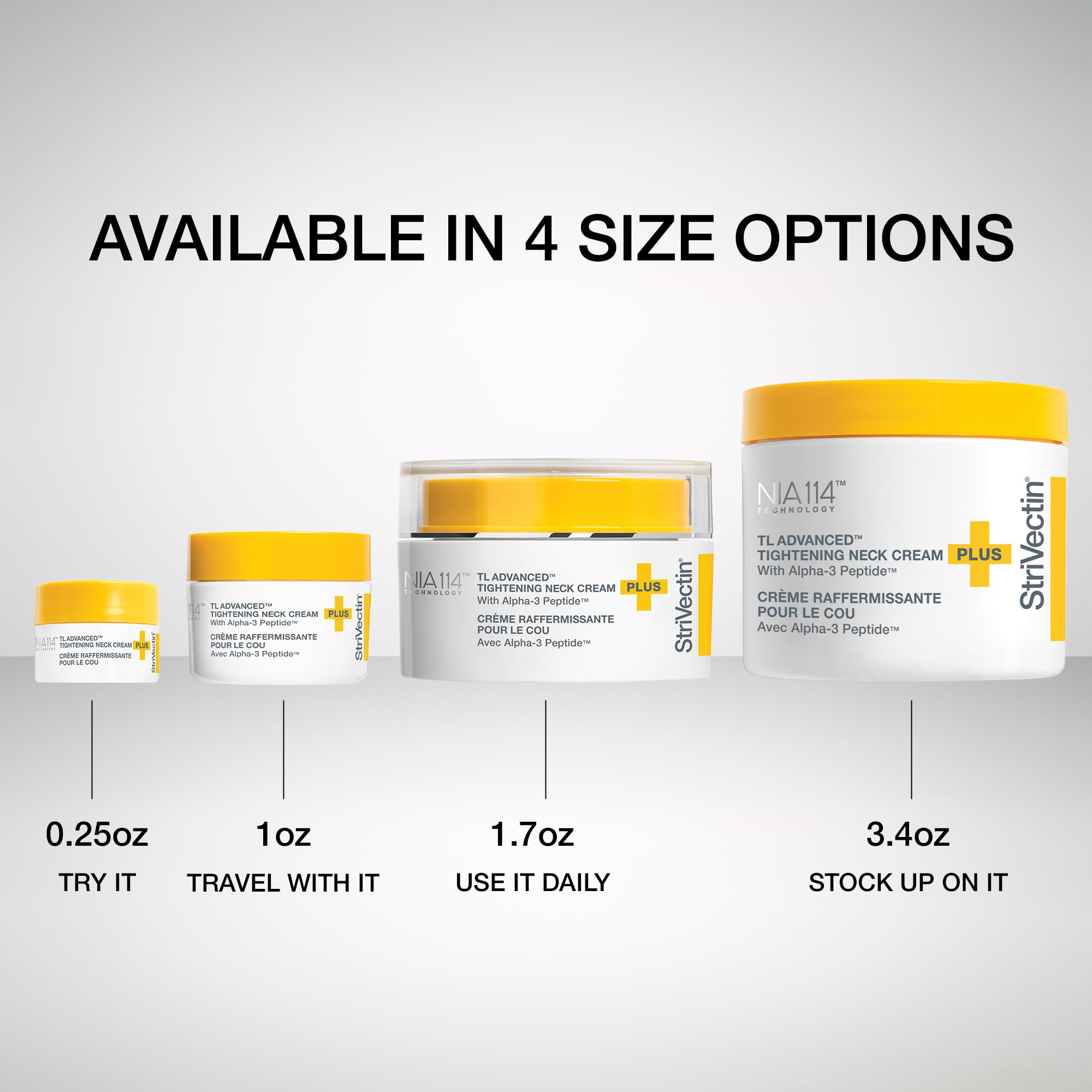 StriVectin Tighten and Lift Advanced Neck Cream PLUS with Alpha-3 Peptides for Neck and Décolleté, Smoothing Look of Wrinkles and Fine Lines, Improves Crepey Skin and Vertical Lines, 1.7 Ounce