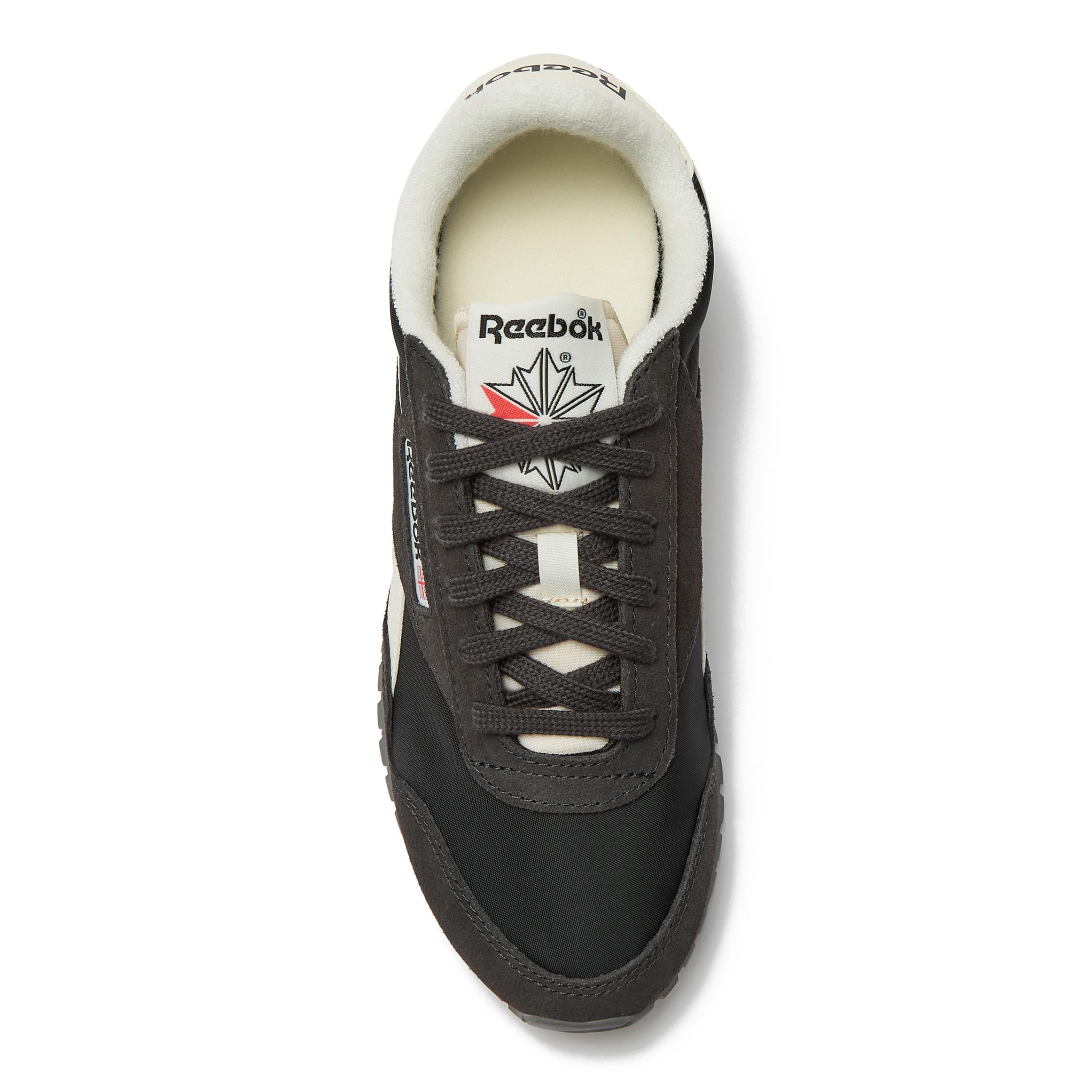 Reebok Women's Classic AZ Legacy Sneakers for Women, Casual Athletic Womens Shoes, Washed Black/Washed Black/Chalk, 7