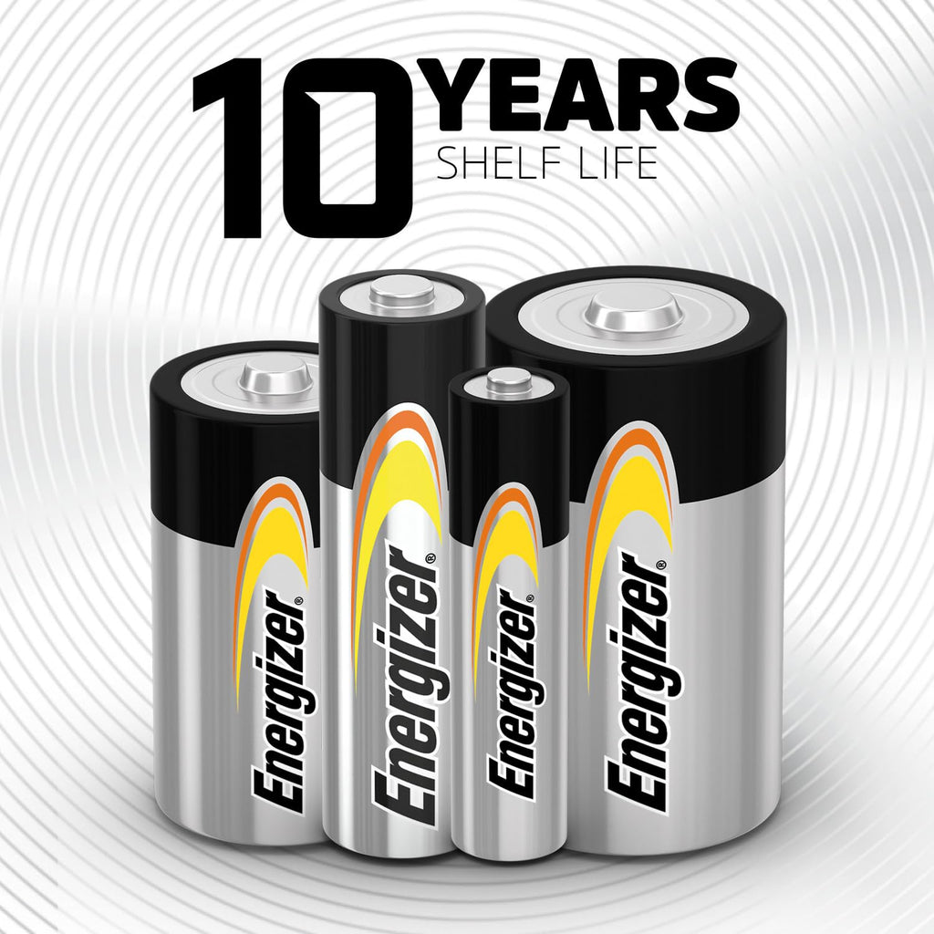 Energizer AA Batteries Alkaline Power, 32 Count Alkaline Double A Battery Pack
