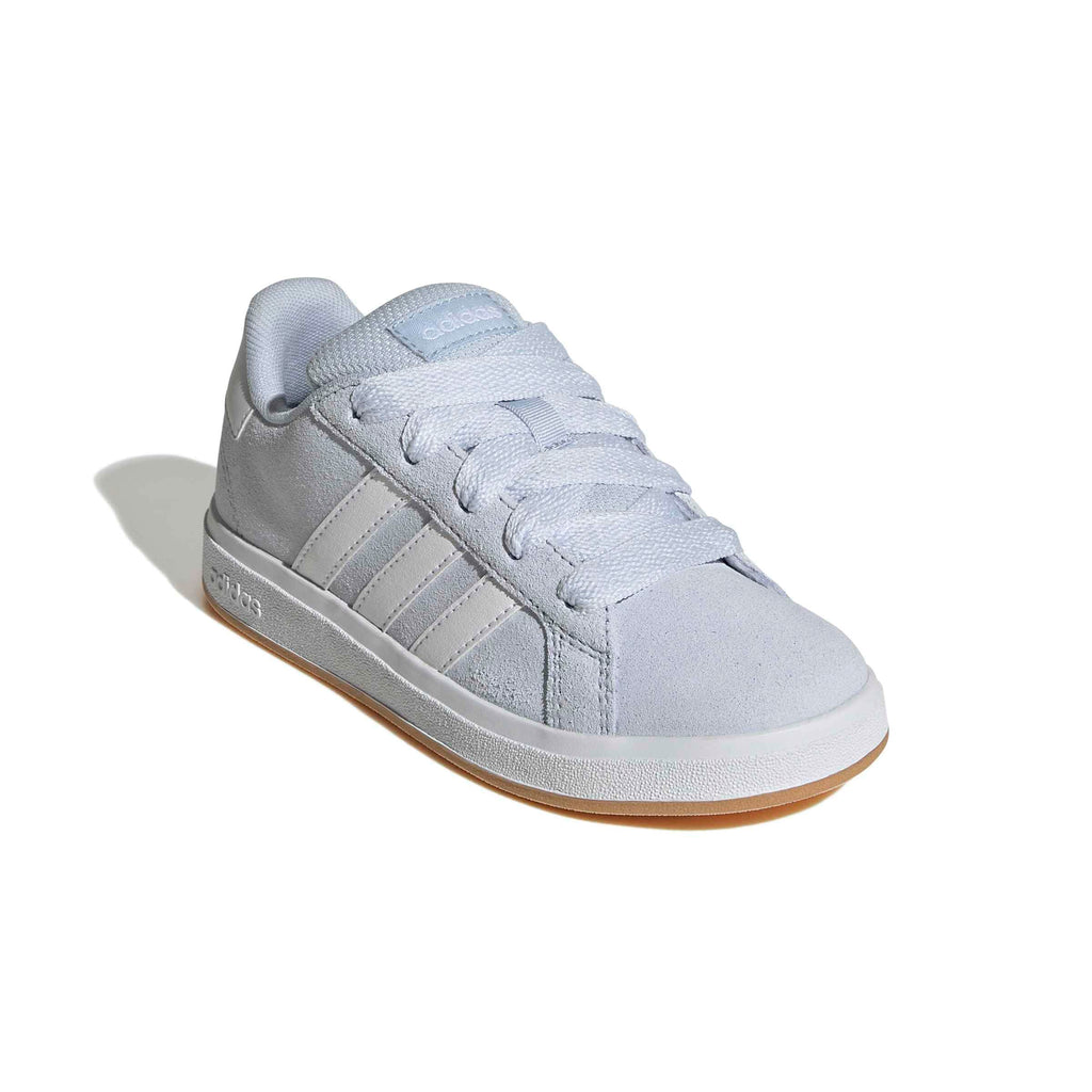 adidas Unisex-Kids Grand Court 00s, Crystal Sky/White/Gum, 2.5
