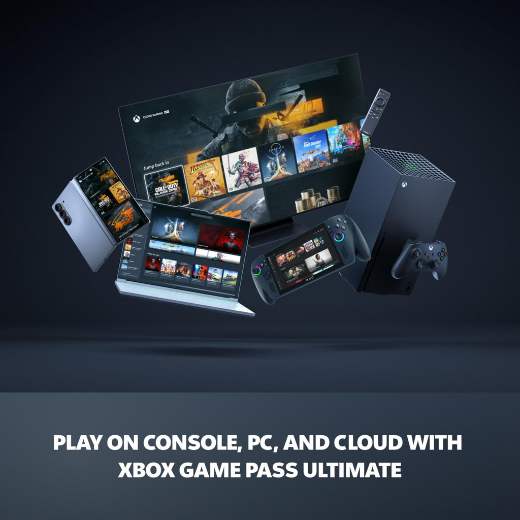 Xbox Series X - Gaming Console - 1TB SSD - Includes Wireless Controller - 4K Gaming - 120FPS - Carbon Black