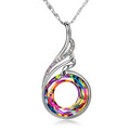 Kate Lynn Phoenix Necklace for Women Jewelry for Women Crystal Pendant Necklace Birthday Gifts for Women Unique Necklaces for Ladies Friends