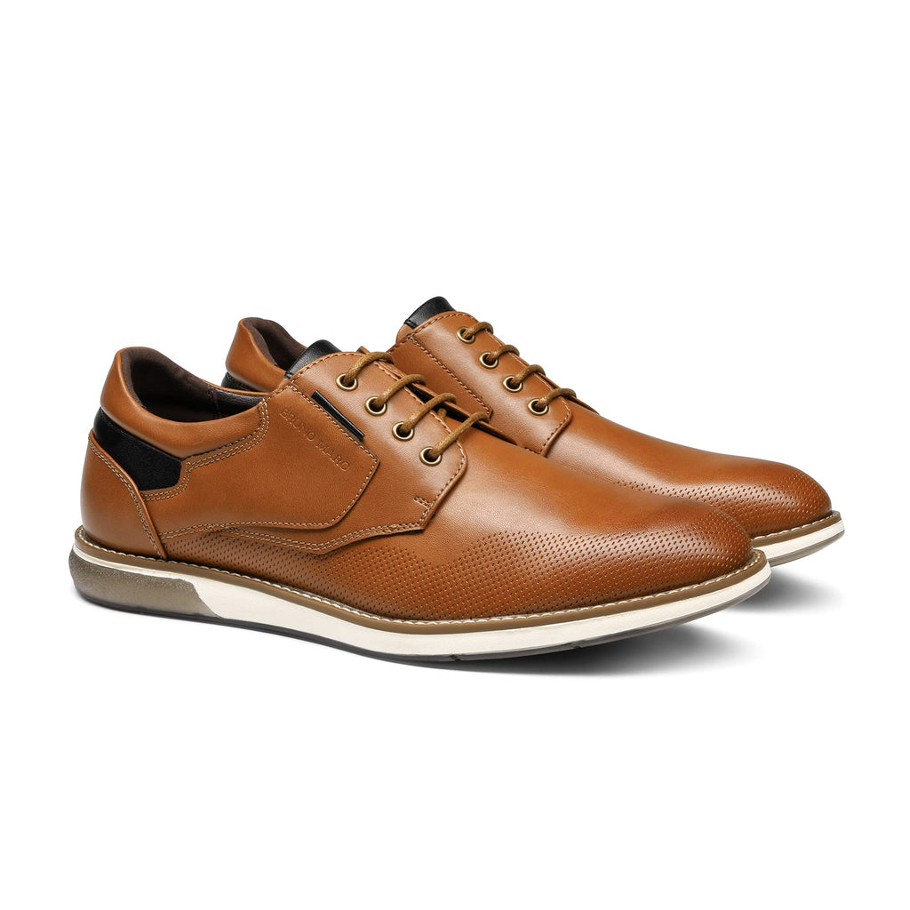 Bruno Marc Men's Casual Dress Shoes,Size 12,Brown,SBOX2336M