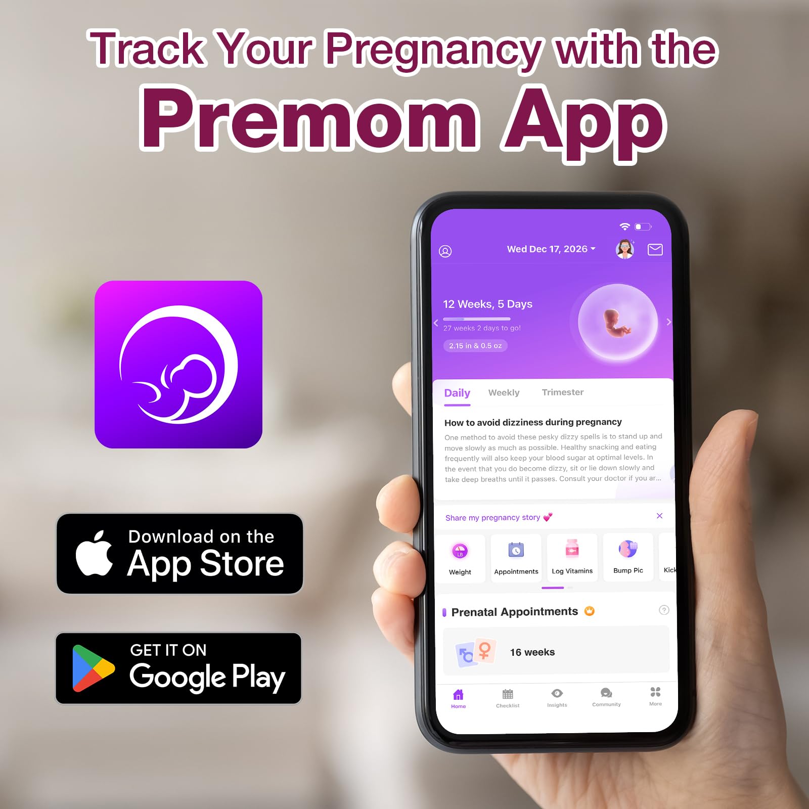 Easy@Home Pregnancy Test Strips: 20 Bulk Pregnancy Strips, Early Detection hCG Test Kit - Pruebas de Embarazo, Powered by Premom APP | 20 Pack