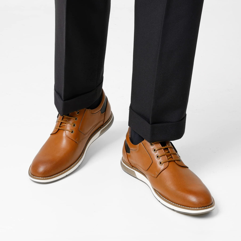 Bruno Marc Men's Casual Dress Shoes,Size 13,Brown,SBOX2336M