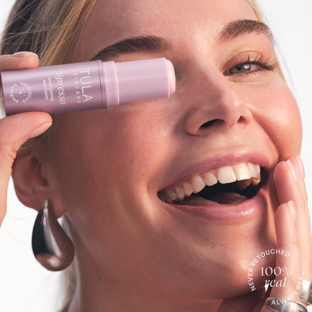 TULA Skin Care Eye Balm Extravaganza - Dark Circle Under Eye Treatment, Instantly Hydrate and Brighten Undereye Area & Leave the Ultimate Glow, 3-Piece Kit