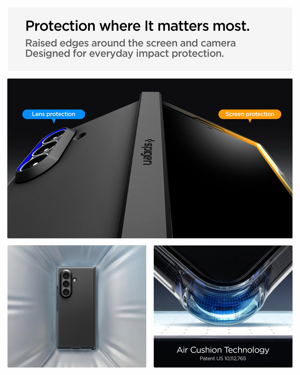 Spigen Tough Armor Pro MagFit for Galaxy Z Fold 8 Ultra Case, Black