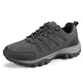 TRAILBLITZ Men's Hiking Shoes Fashion Walking Sneakers Outdoor Workout Footwear Non Slip Comfortable Lightweight Breathable Trekking Backpacking Trail Running(8.5 Men，BlackGray)