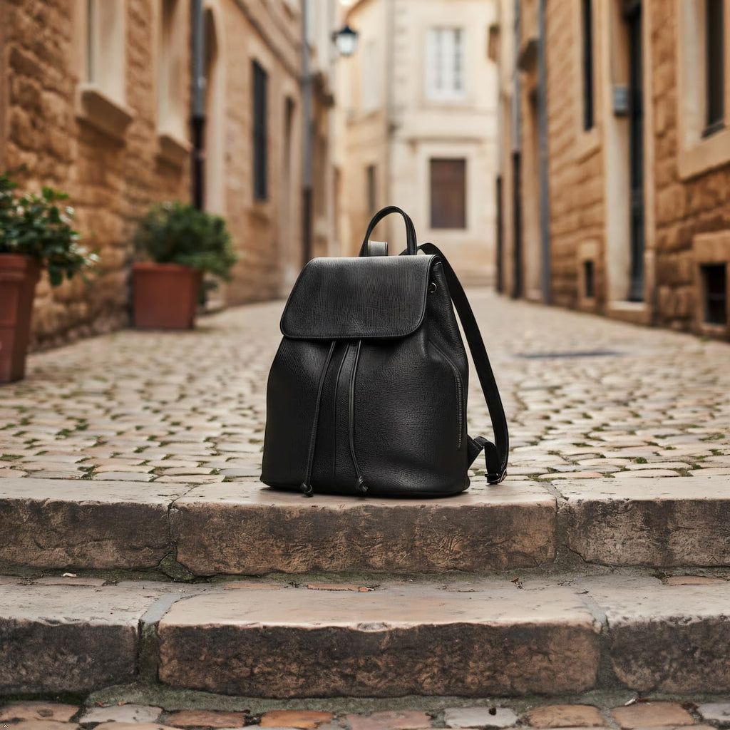 BOYATU Leather Backpack Purse for Women Fashion Design Ladies Shoulder Bag