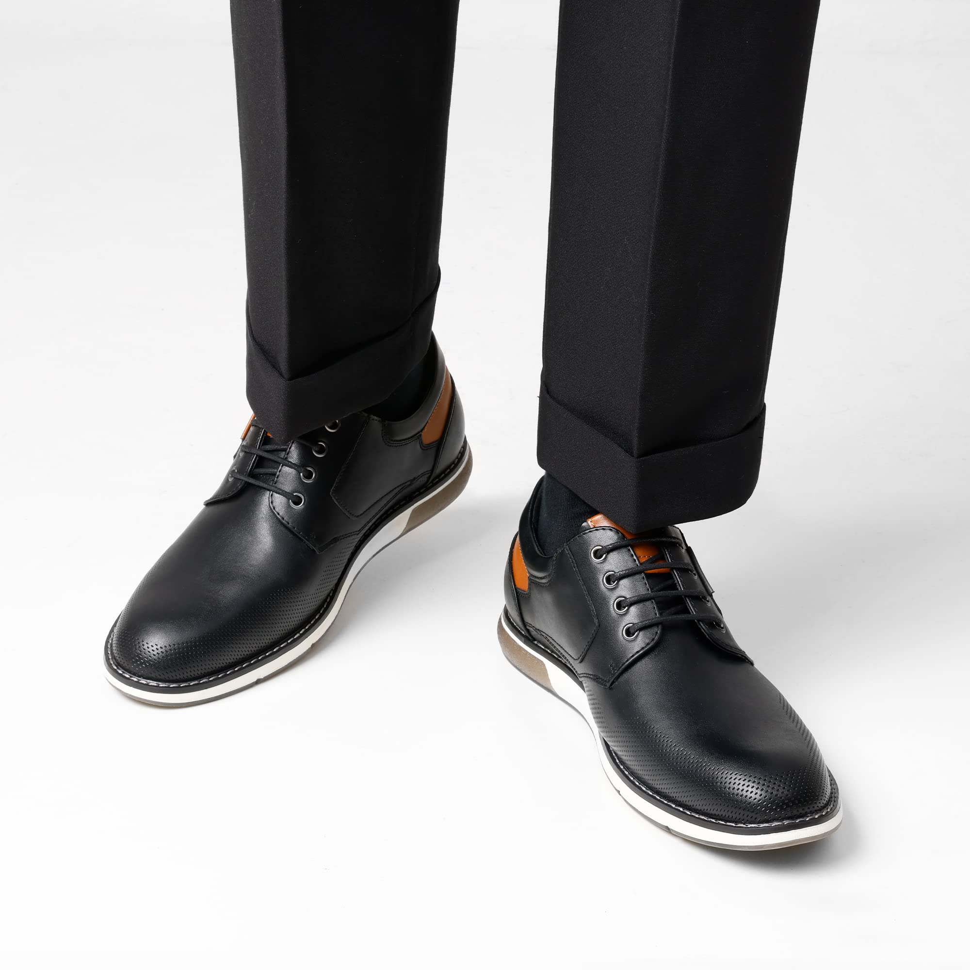 Bruno Marc Men's Casual Dress Shoes,Size 13,Black,SBOX2336M