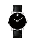 Movado Museum Classic Men's Luxury Quartz Watch - Swiss Movement, Calfskin Strap, Water-Resistant to 3ATM - Classic Timepiece - Gift for Him - 40mm