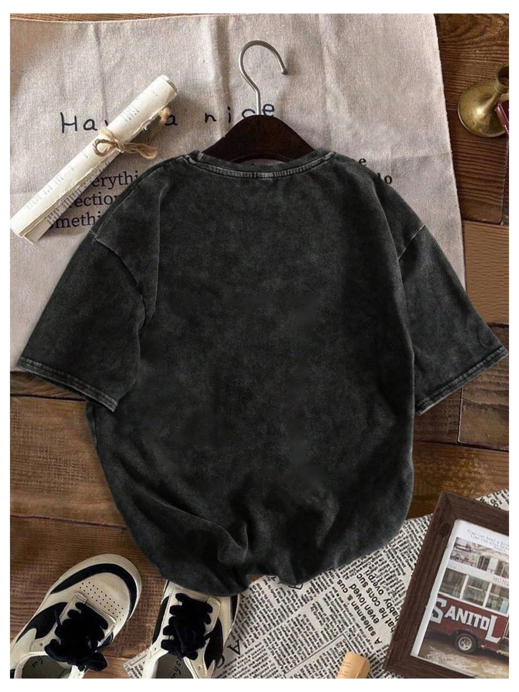 SOLY HUX Women's Graphic Grunge Vintage T Shirts Short Sleeve Summer Cool Tops Hip Hop Outfit Streetwear Black Graphic Small