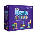 Blockwork by Uzzle Games - Fast-Paced Family Board Game - Multiple Difficulty Levels - Enjoyable and Challenging Puzzle Game – 2 to 4 Players – A Complete Family Night Fun Package - for Ages 4+
