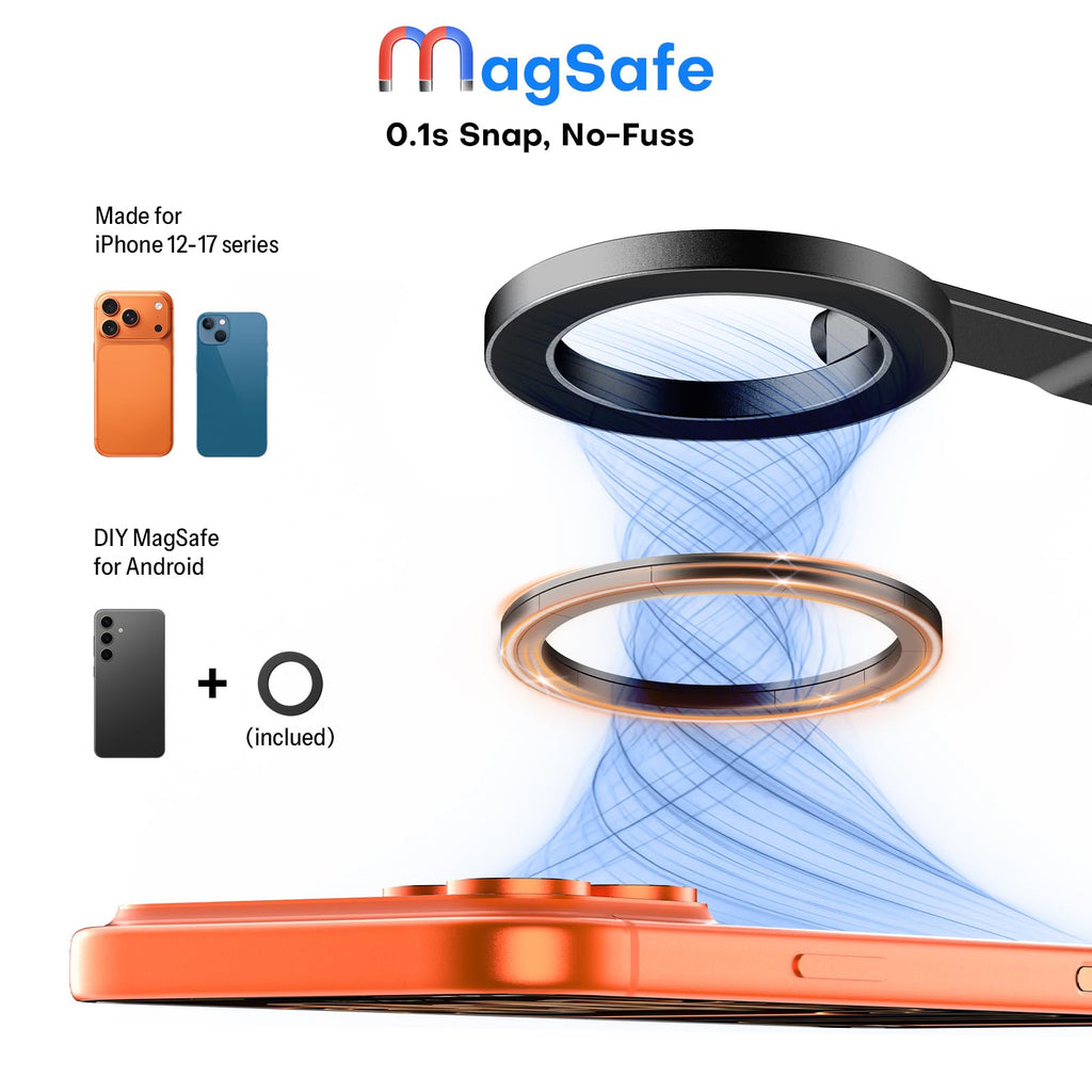 OMOTON TP06-E [3-Adjust] Sturdy Compact Magnetic Phone Tripod for iPhone 18