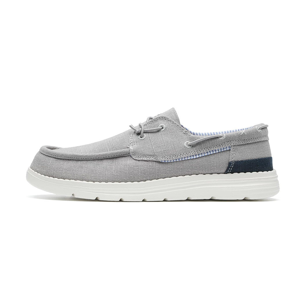 Bruno Marc Men's Slip-on Loafers Casual Boat Shoes,Size 13,Grey,SBLS223M