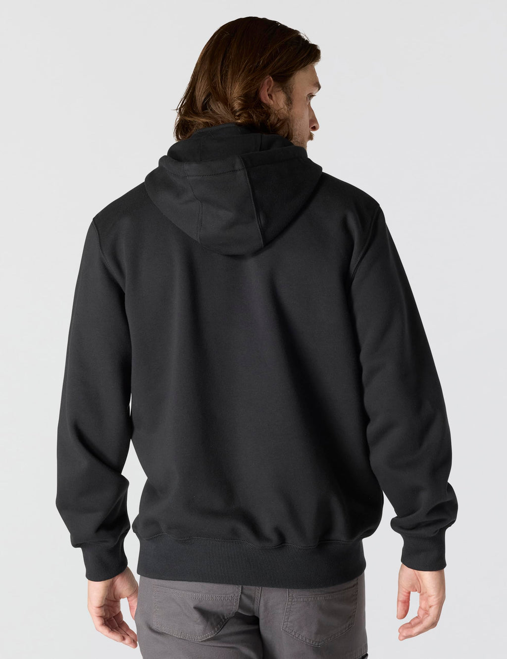 Carhartt Men's Paxton 1/4-Zip Sweatshirt, Black, Medium