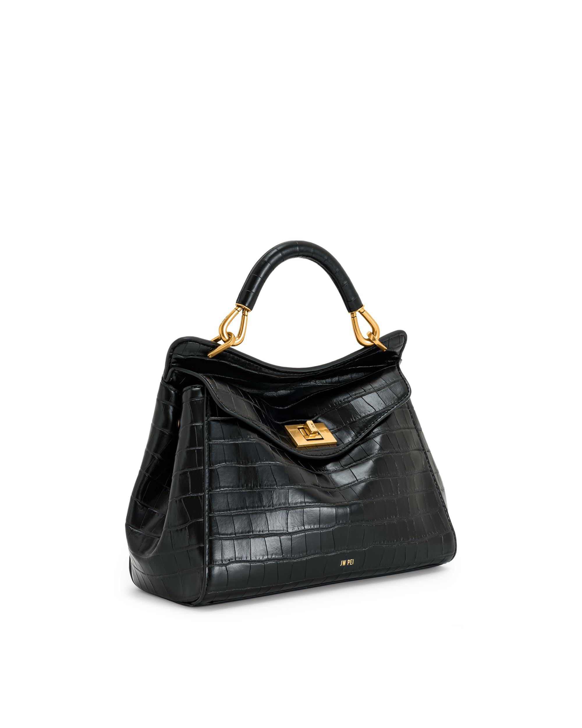 JW PEI Women's Lucia Classic Top Handbag - Dark Brown