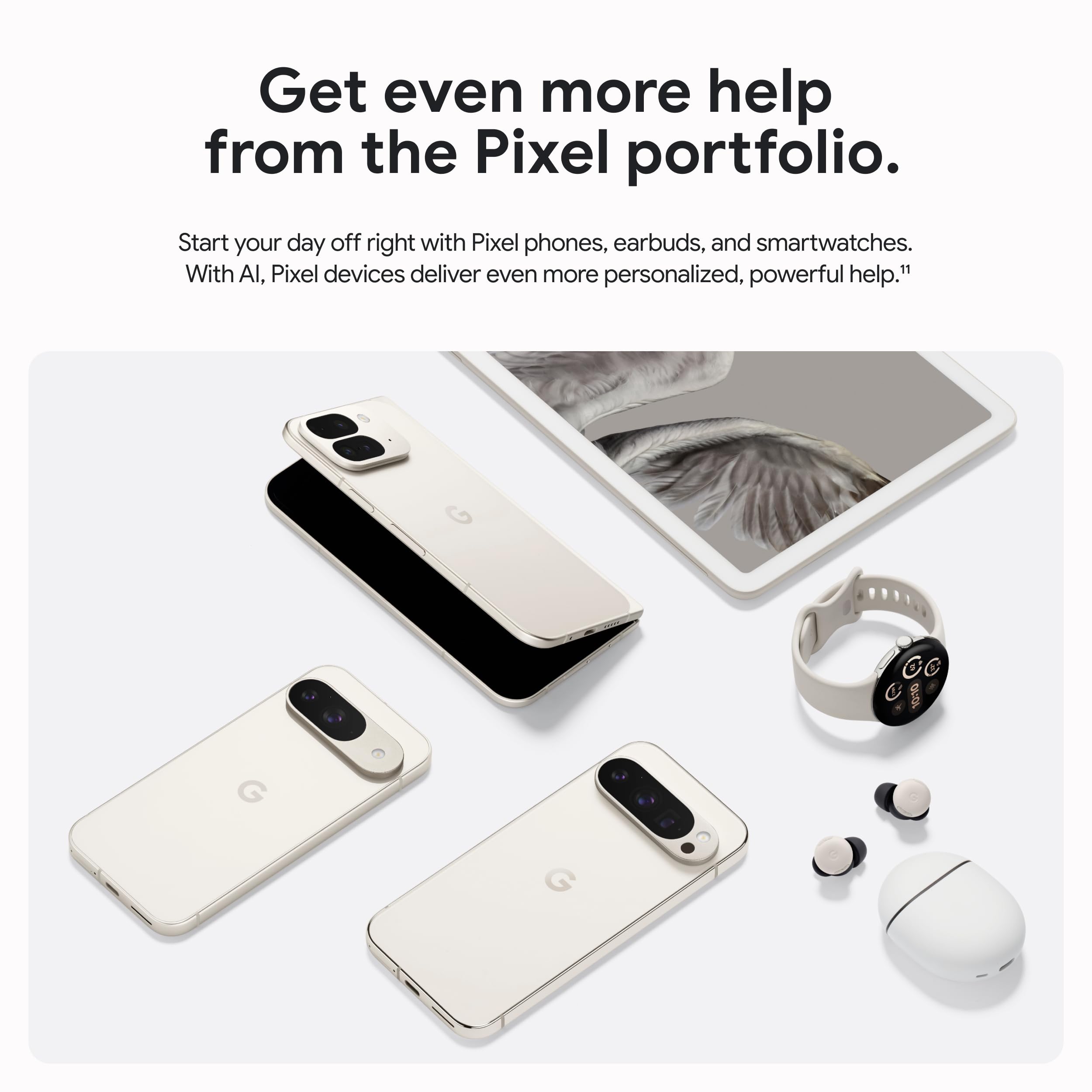 Google Pixel 9 - Unlocked Android Smartphone with Gemini, 24-Hour Battery, Advanced Camera, and 6.3" Actua Display - Wintergreen - 256 GB