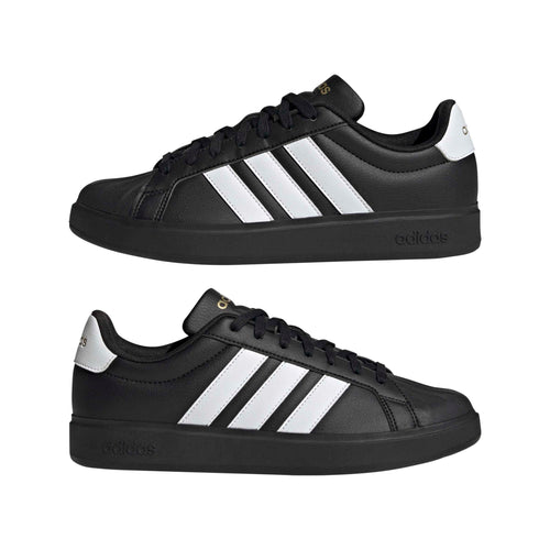 Adidas Men's Streetalk, Black/White/Matte Gold, 10