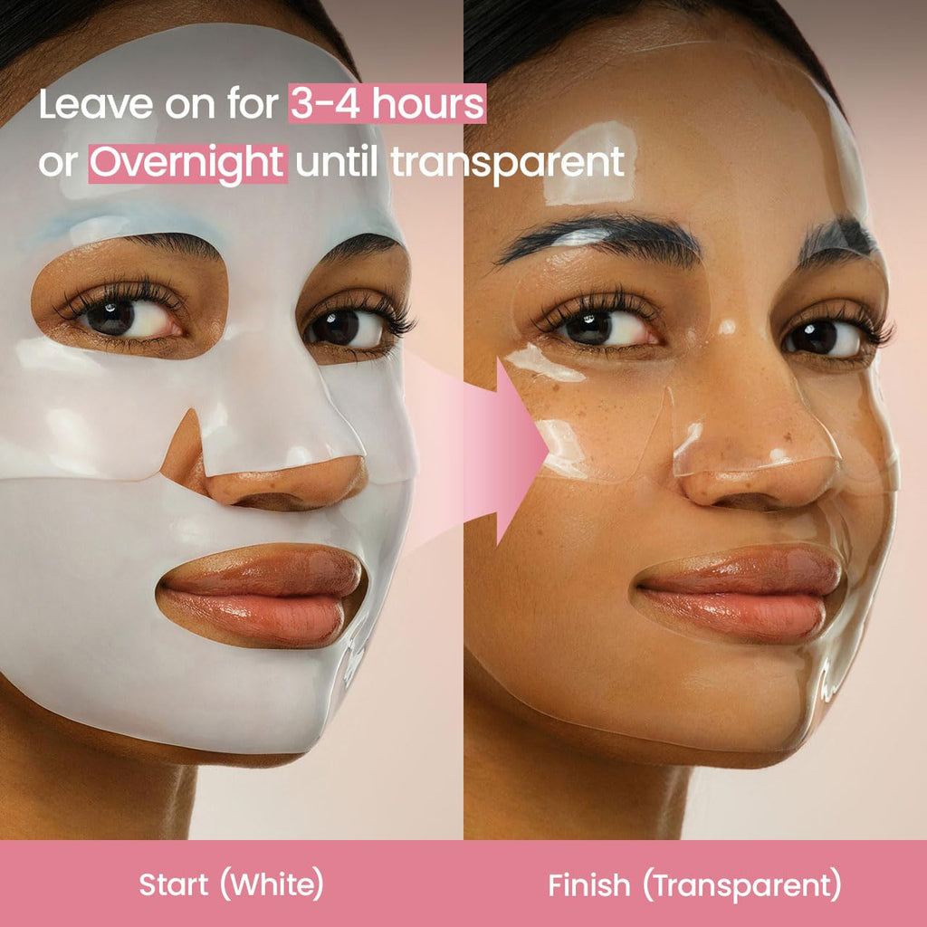 BIODANCE Bio-Collagen Real Deep Mask, Hydrating Overnight Hydrogel Mask, Pore Minimizing, Plumping, Elasticity Improvement, Korean Skin Care, Valentines Day Gifts for Her | 1.19oz(34g) x 16ea