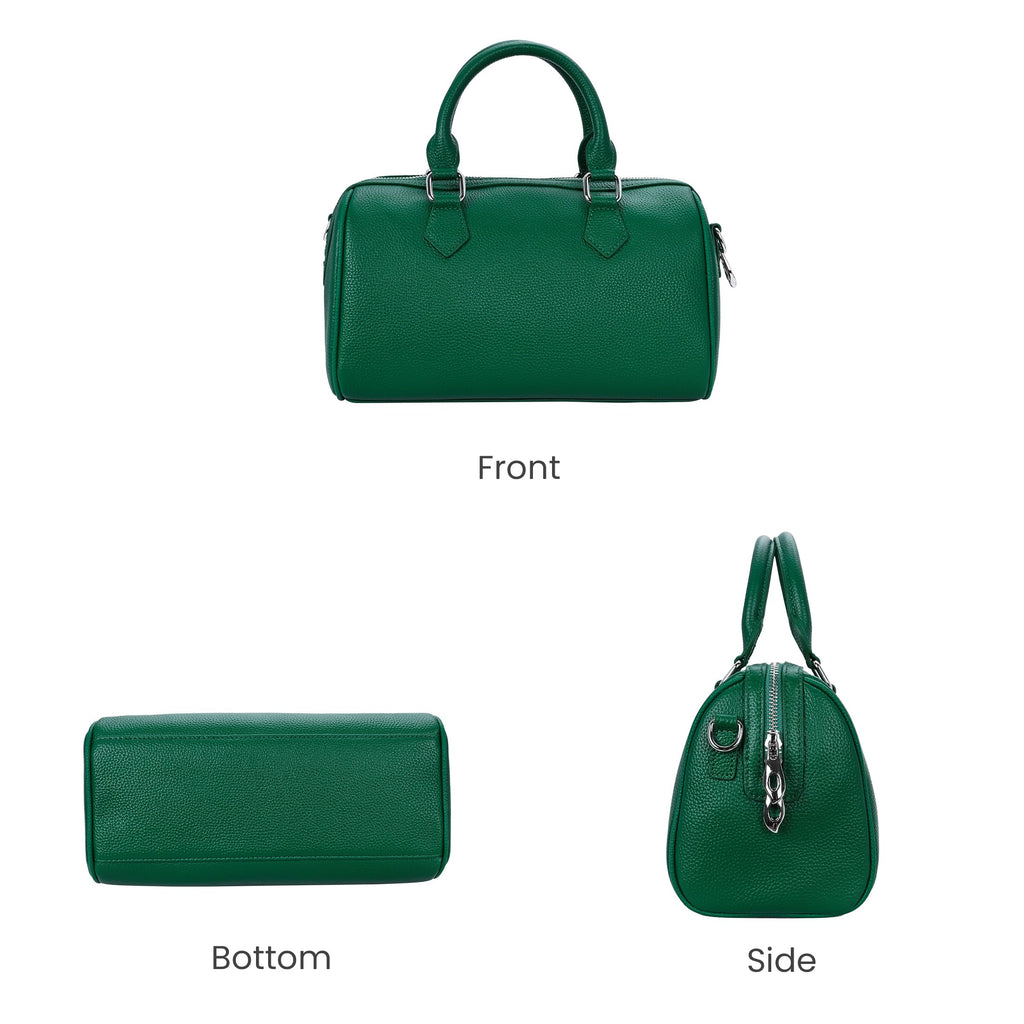 HESHE Leather Tote Bags for Women Crossbody Shoulder Purse Satchel Handbags