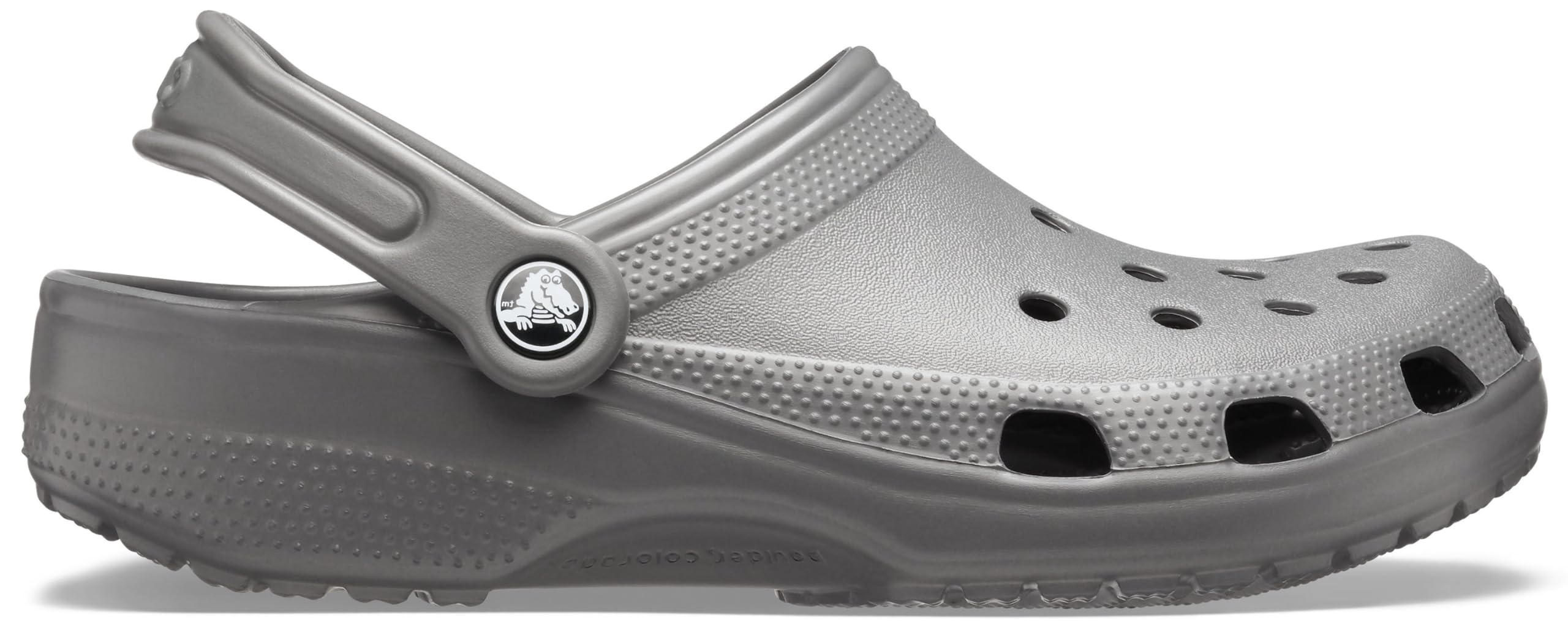 Crocs Unisex-Adult Classic Clogs, Slate Grey, 10 Men/12 Women