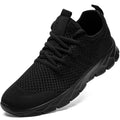 YITUHIO Running Shoes for Mens Fashion Sneakers Gym Tennis Walking Shoes Lightweight,Black,Mens Size 10