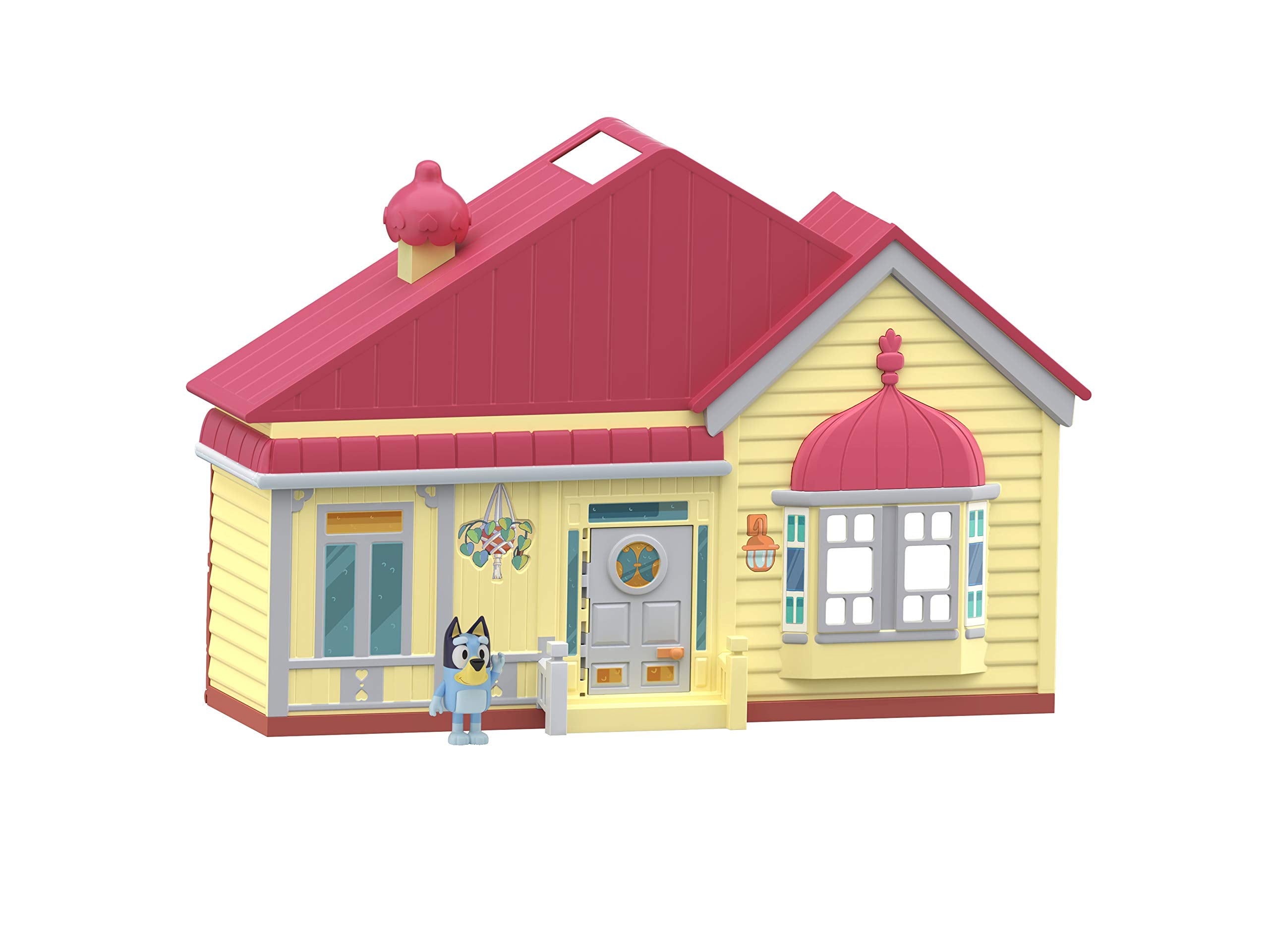 Bluey Toy House Mega Bundle Family Home & BBQ Playhouse Toys, Bingo, Bandit, Chilli, Kids Doll House Playset for Toddlers 3-5, Amazon Exclusive