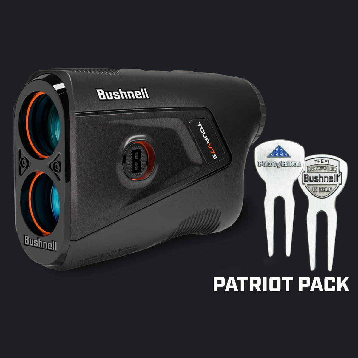 Bushnell Golf Tour V7 Shift Laser Rangefinder, Patriot Pack