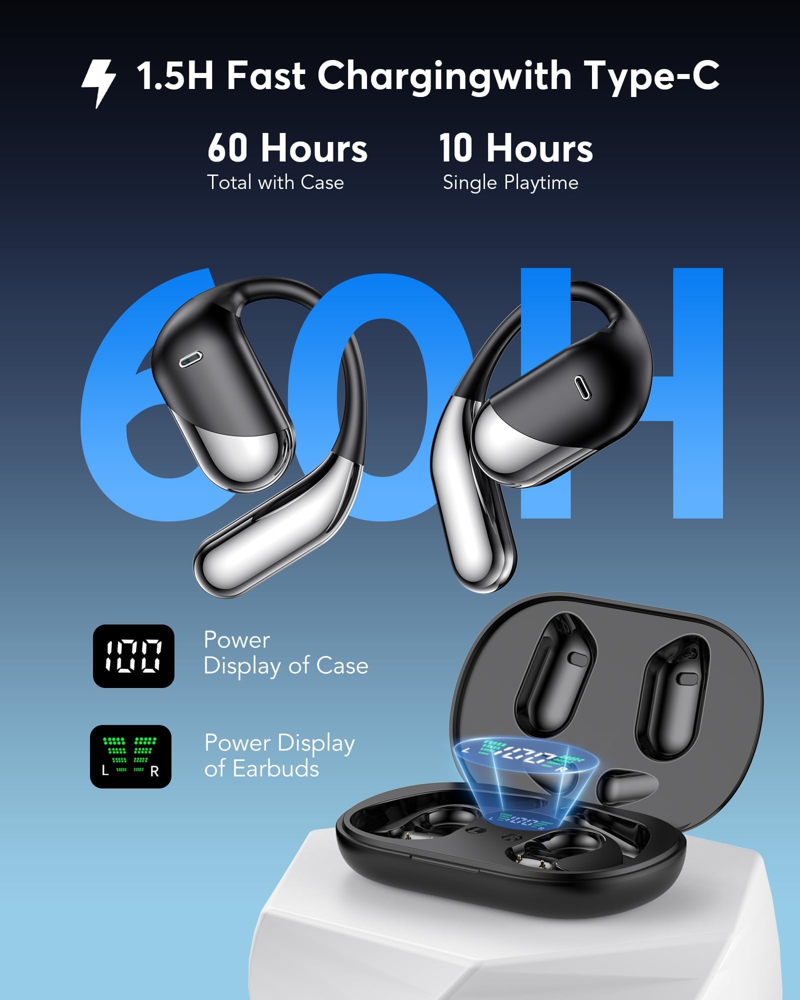 Paekole Translation Earbuds Real Time - AI 198 Language Translator Earbuds, Audifonos Traductores Inglés Español, 3-in-1 Translating Device, Translate Ear Buds for Travel Learning with Charging Cradle
