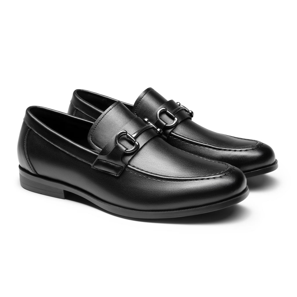 Bruno Marc Men's Dress Loafers Slip-on Formal Shoes,Size 13,Black,SBLS2410M