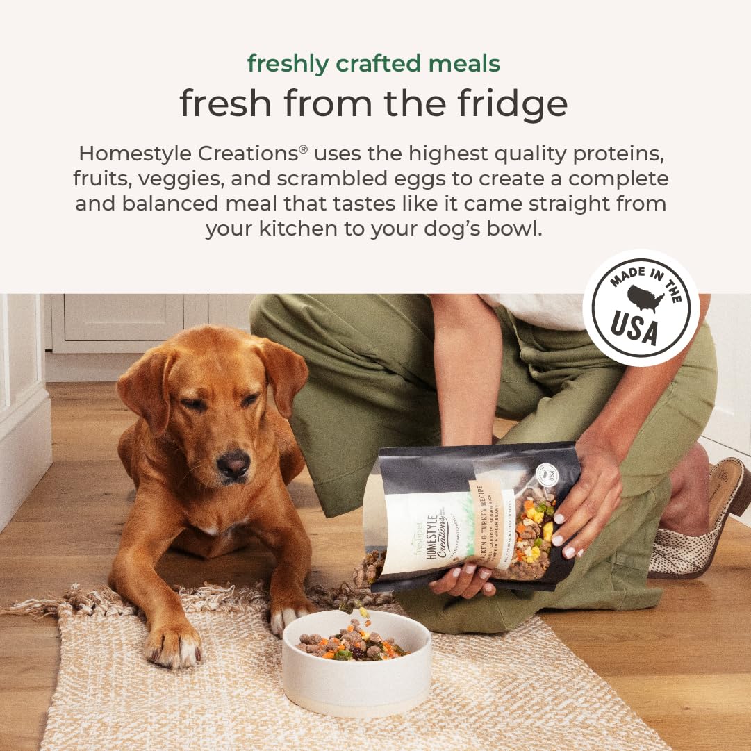 FRESHPET HOMESTYLE Creations Chicken & Turkey Recipe 1 LB