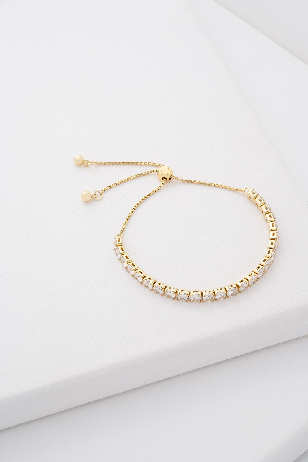Ted Baker London Melrah Icon Crystal Slider Adjustable Tennis Bracelet for Women