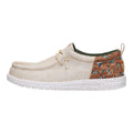 HEYDUDE Wally Funk Duck Print Wood Ash/Multi 11, Mens Shoes, Slip-on Loafers, Comfortable & Light-Weight