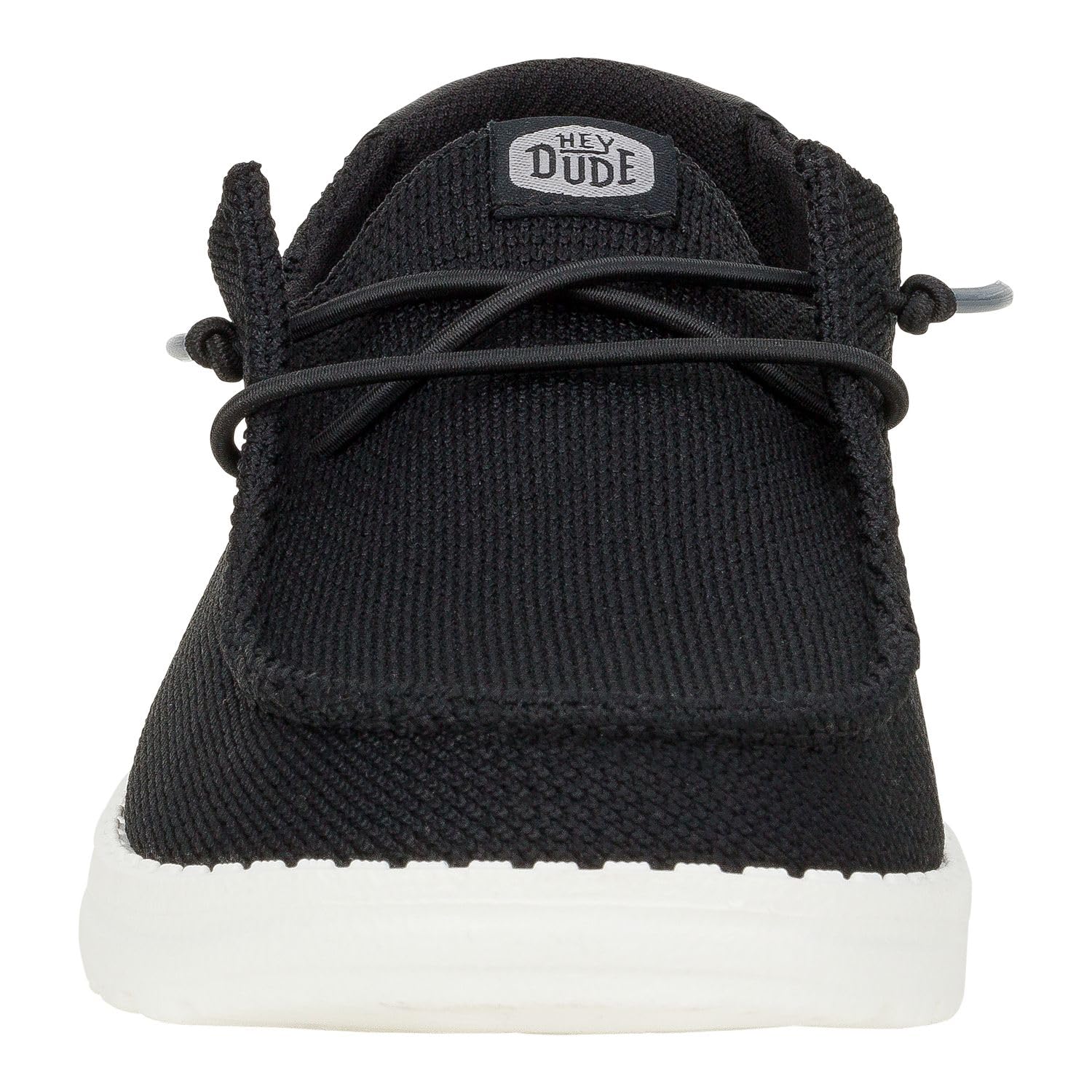 HEYDUDE Women's Wendy Hex Black Size 8 | Women's Slip On Shoes | Comfortable & Light-Weight